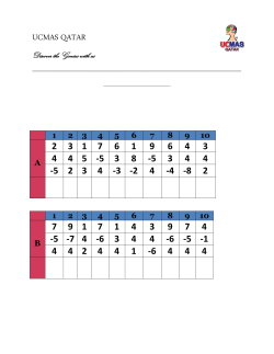 KG1 Worksheet Week 4
