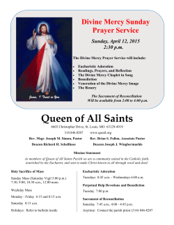 Latest  - Queen of All Saints