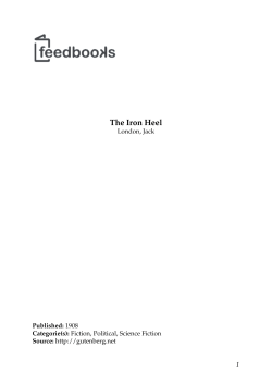 The Iron Heel - pdf.k0nsl.org2015-03