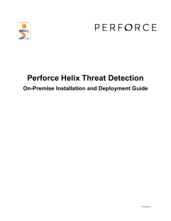 Threat Detection On-Premise Deployment Guide