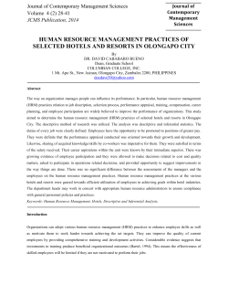 PDF - Journal of Management Sciences