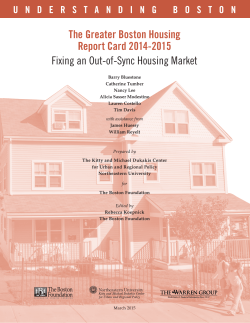 The Greater Boston Housing Report Card 2014
