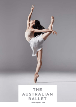 Annual Report 2014 - The Australian Ballet