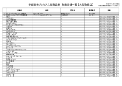 å®é½å®®å¸ãã¬ãã¢ã ä»ååå¸ åæ±åºèä¸è¦§ ãå¤§ååæ±åºã