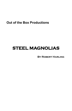 STEEL MAGNOLIAS - 13/30 Productions