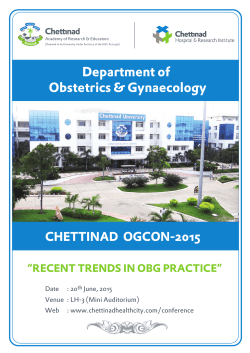 Department of Obstetrics & Gynaecology