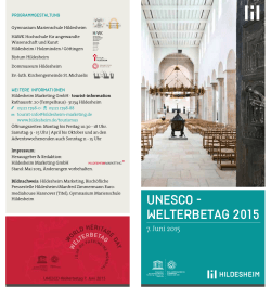 UNESCO â WEltErbEtag 2015