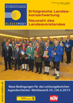 Ausgabe 1 / MÃ¤rz 2015 - Tulln an der Donau Unternehmen nach