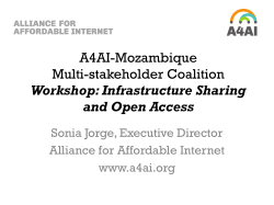 Infrastructure Sharing and Open Access