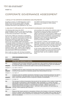corporate governance assessment - EDP Renewables