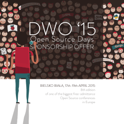 The Open Source Days