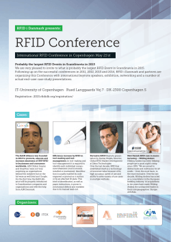 Click here - RFID Conference 2015 â By RFID i Danmark