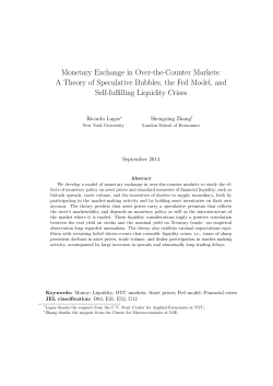 Monetary Exchange in Over-the-Counter Markets: A Theory of