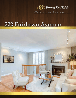 Featuresheet - 222 Fairlawn Avenue