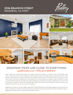 MOUNTAIN VIEWS AND CLOSE TO EVERYTHING 3336