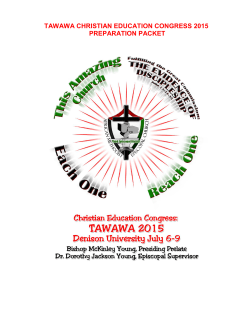 third episcopal district tawawa christian education