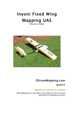 Inyoni Fixed Wing Mapping UAS