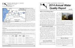 2014 Annual Water Quality Report