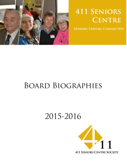 to read our Board Biographies
