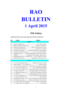 Bulletin 150401 (HTML PDF) - VVA Chapter #415