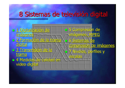 8 Sistemas de televisiÃ³n digital