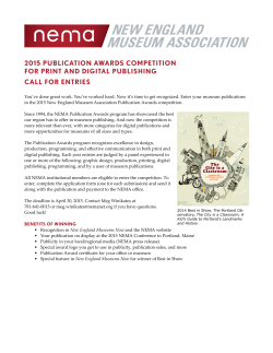 the Call for Entries - New England Museum Association