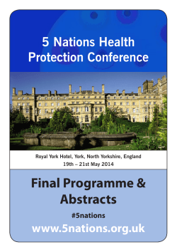 the 2014 Conference Programme here.