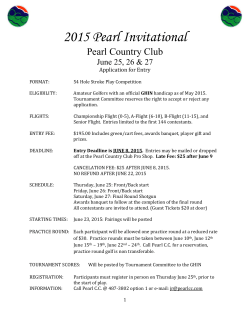 2015 Pearl Invitational - Hawaii Golf, 808Golf.com