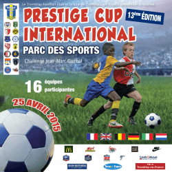 brochure tournament international prestige cup 2015