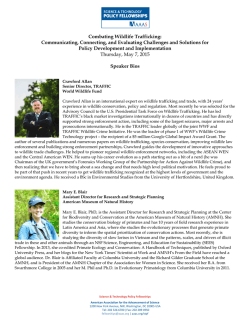 Speaker Bios