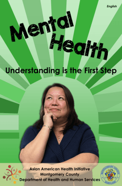 Understanding is the First Step - Asian American Health Initiative