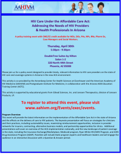 To register to attend this event, please visit www.aahivm.org/Events