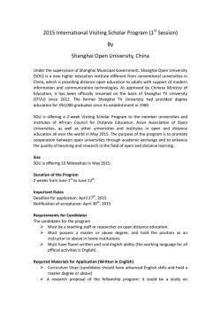 details... - Asian Association of Open Universities