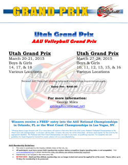 Utah Grand Prix - AAU Volleyball