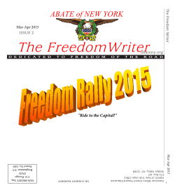 The Freedom Writer - ABATE of New York