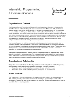 Position Description