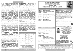 Easter 2 15.pub - The Parish of Abbots Langley