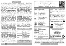 Easter 7 15 - The Parish of Abbots Langley