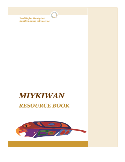 Resource Book - Congress of Aboriginal Peoples
