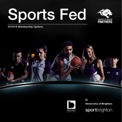 2015/16 Membership Options