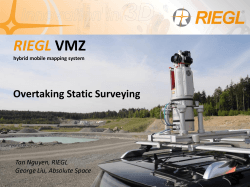 Overtaking Static Surveying