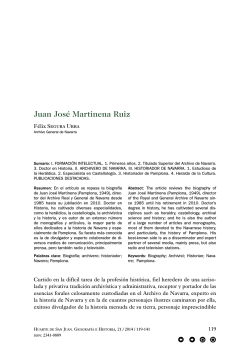 Juan JosÃ© Martinena Ruiz - Academica-e