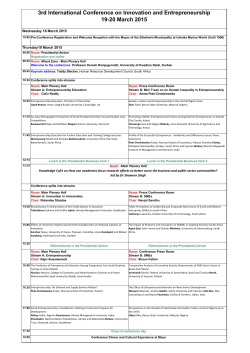ICIE 2015 timetable 0226.xlsx - Academic Conferences Limited