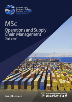 MSc Operations and Supply Chain Management ä¸æé¡µæ¨¡æ¿9.22