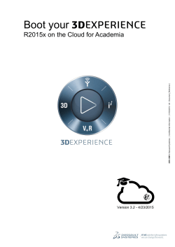 Boot your 3DEXPERIENCE - 3DS Academy