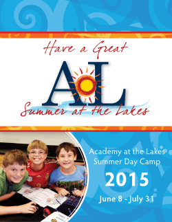 Full 2015 Summer Camp Brochure