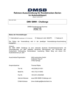 DMV BMW - Challenge - AC Bad Driburg im ADAC