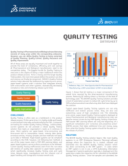 read the biovia quality testing solution datasheet