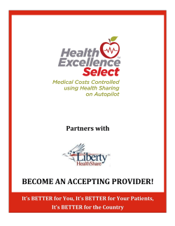 BECOME AN ACCEPTING PROVIDER!