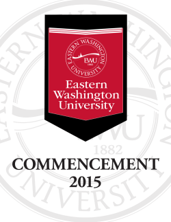 2015 commencement - EWU Access Home